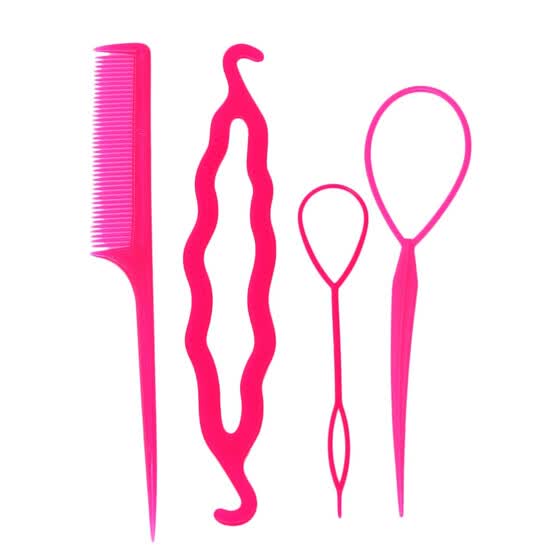 Shop Follure 4 Pc Clamping Hairstyle Entrainment Tied Hair