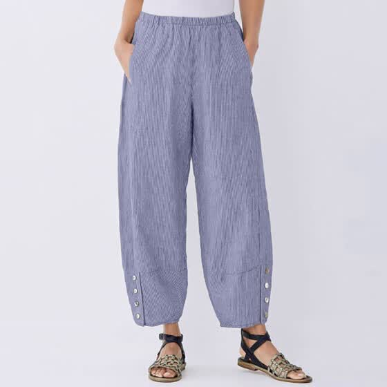 cotton beach trousers