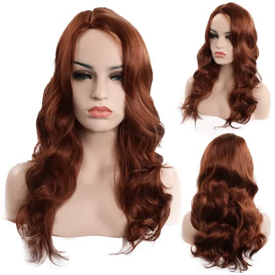 Shop Follure Women Fashion Lady Anime Long Curly Wavy Hair