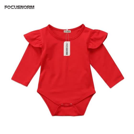 baby girl red jumpsuit