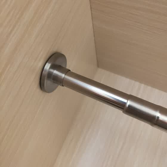 Shop Meijuran Stainless Steel Retractable Shower Curtain Rod