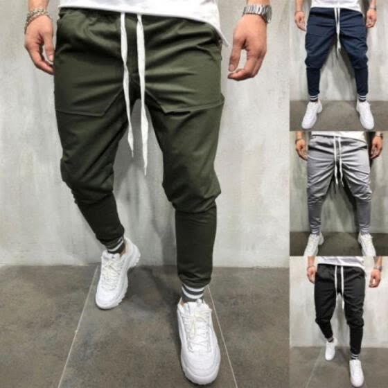 cotton tracksuit bottoms mens