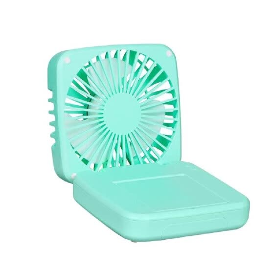 Shop Portable Mini Fan With Makeup Mirror Phone Stand Handheld