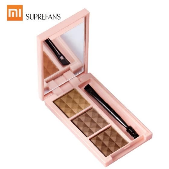Xiaomi Youpin Suprefans Natural Eyebrow Powder Eyebrow Enhancer Brow Makeup Shadow Cosmetics Makeup Kits With Makeup Mirror Brush
