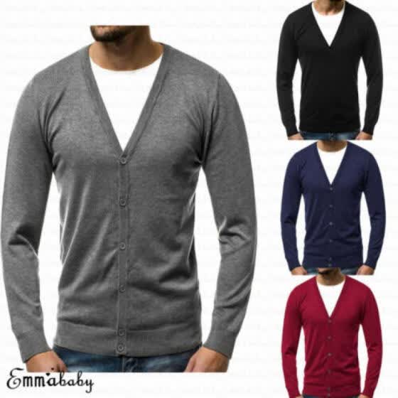 mens cardigan sweatshirt