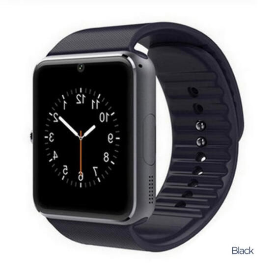  Умные часы GT08 1,5-дюймовый Bluetooth SmartWatch с гнездом для SIM-карты камеры 