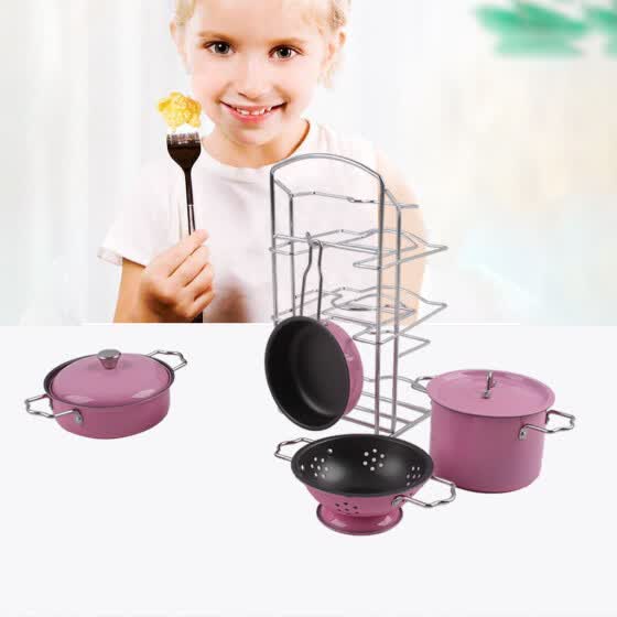 stainless steel cookware playset