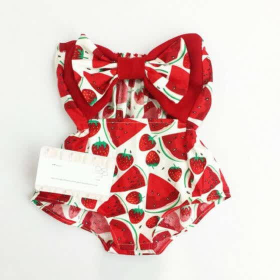 watermelon romper for baby