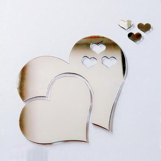 Hearts out of Joined Hearts Mirror