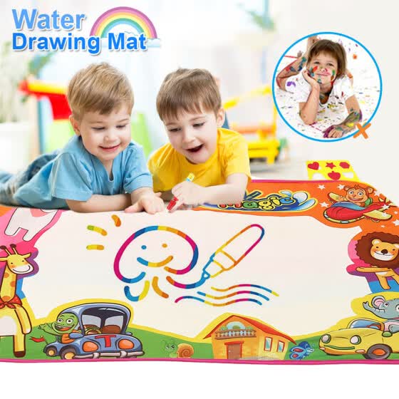 Shop 86x56cm Aqua Doodle Children Water Drawing Toys Painting Mat