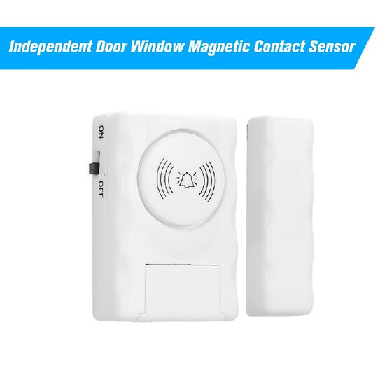 Wireless Alarm System Door Window Sensor Magnetic Detector Home Shop Security
