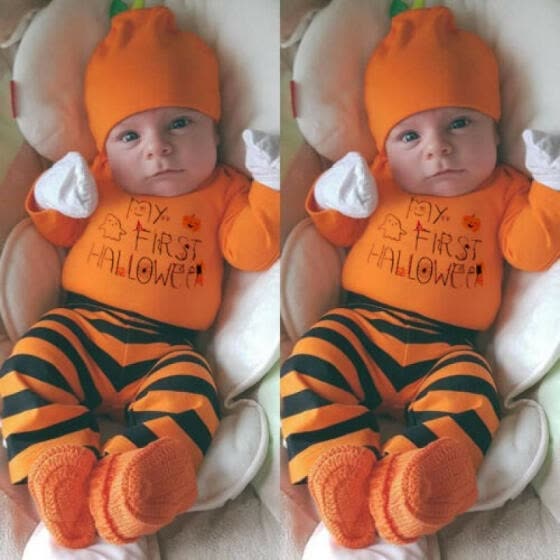 baby pumpkin costume uk