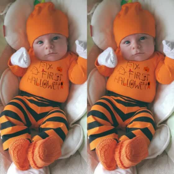 baby pumpkin outfit uk