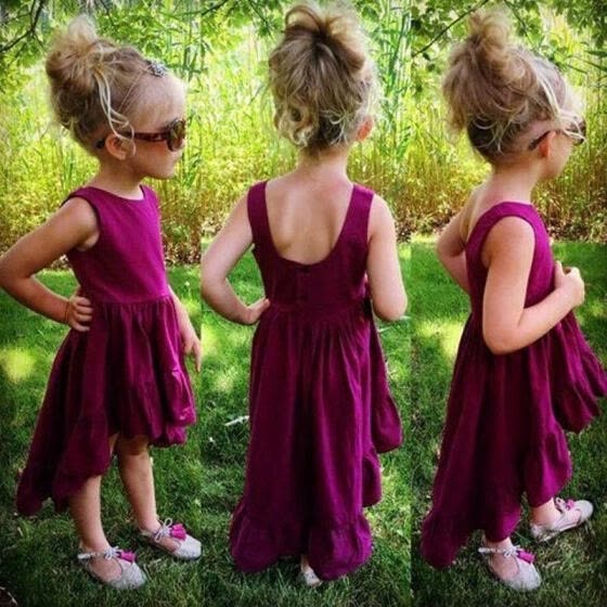 velvet maxi dress for baby girl