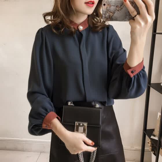 korean long blouse