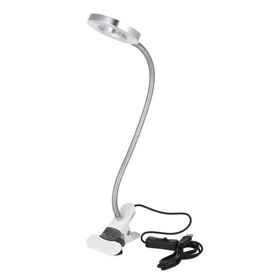 Shop Desk Lamp Eye Protection Clamp Clip Light Table Lamp Bendable