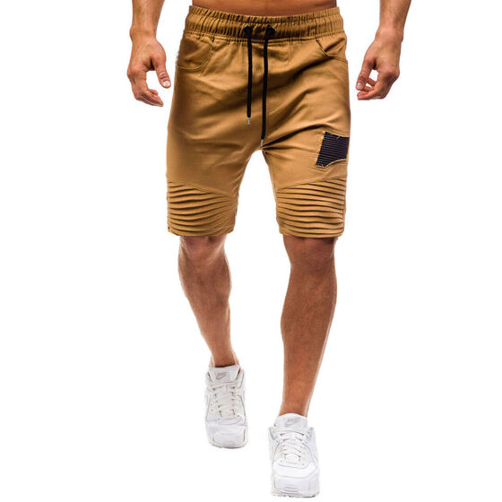 New Mens Chino Shorts Casual Cotton Cargo Combat Beach Half Pant Trousers Summer