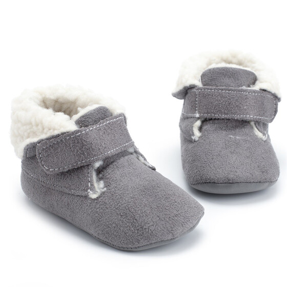 Warm Newborn Toddler Boots Winter First Walkers baby Girls Boys Shoes Soft Sole