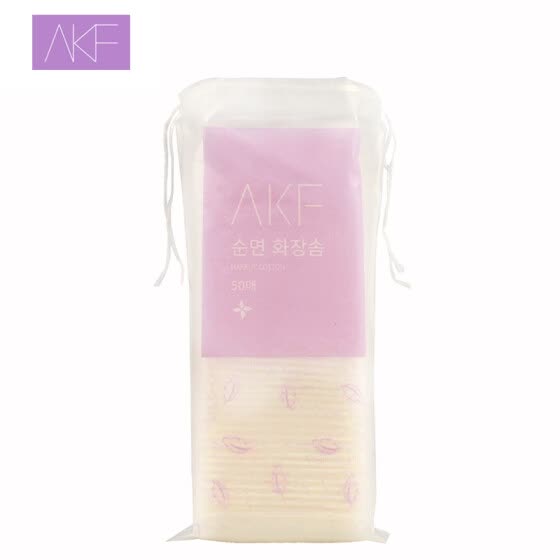 AKF Makeup Remover Cotton Pads (Pack of 50)