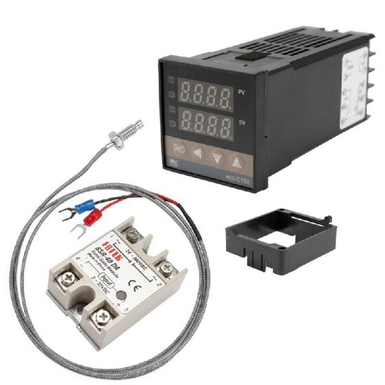 Dual Digital PID Temperature Controller Thermostat Thermal Thermocouple Best