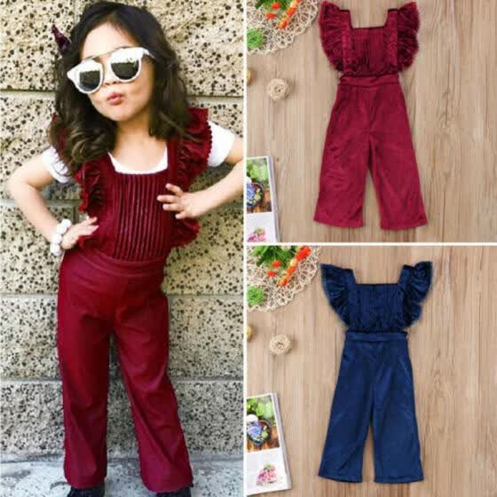baby girl pants romper