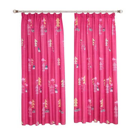 Shop Half Blackout Printed Stripe Curtains For Kids Bedroom Living