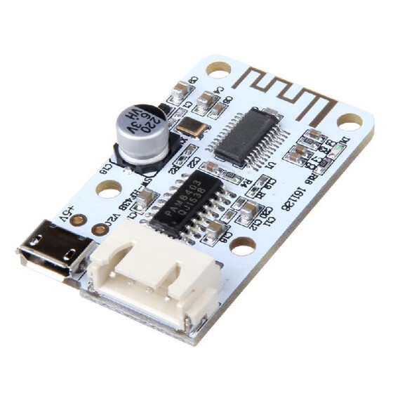 DC 5V 2/×3W Micro USB Bluetooth Audio Receiver Digital Amplifier Board Module