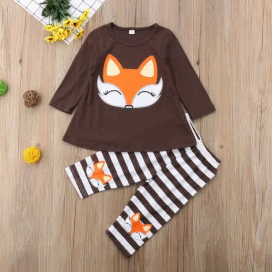 baby girl fox outfit