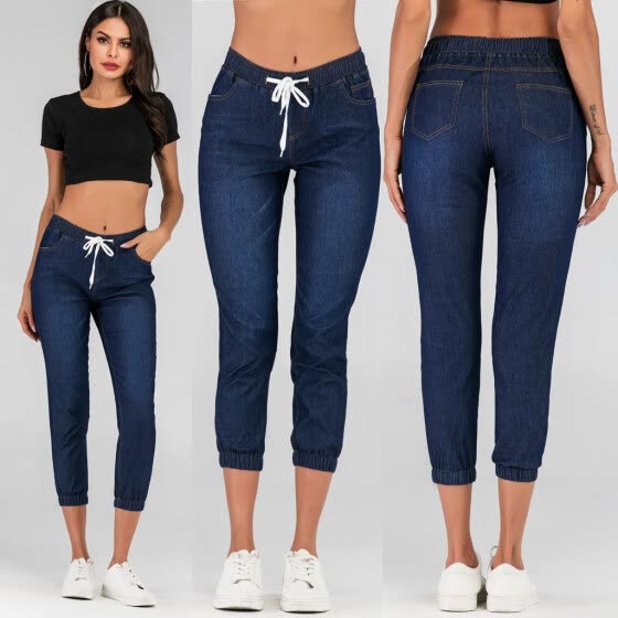 best elastic waist jeans