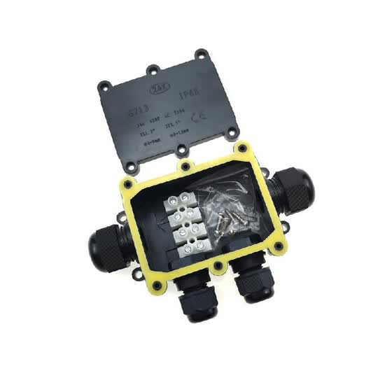 Waterproof Junction Box 4 Way Underground Cable Protection Sleeve Connector IP68