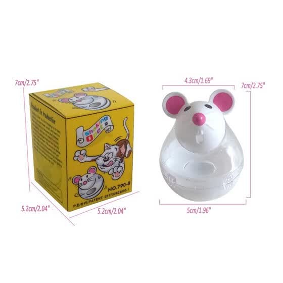 Shop Cat Food Leak Toys Pet Feeder Toy Dispenser Bowl Iq Treat