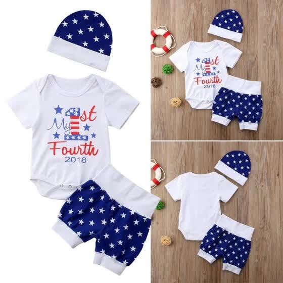 my first fourth of july baby girl