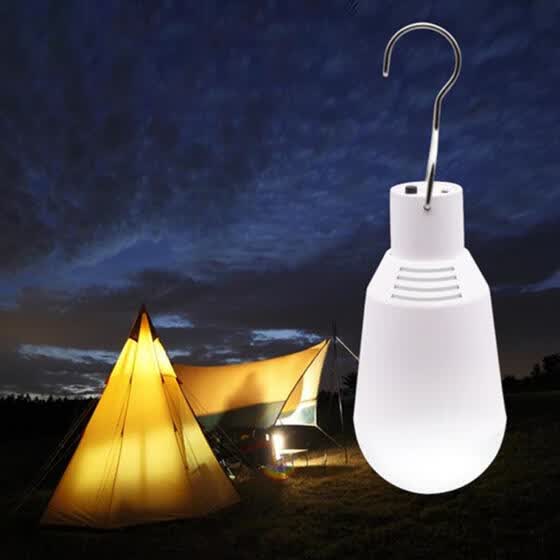 Solar Lamp Powered Portable Led Bulb Lighting