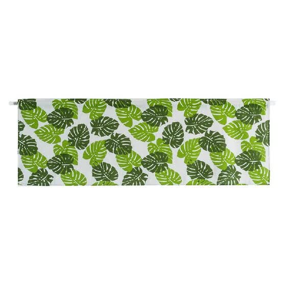 Shop Valance Rose Printing Blackout Window Curtain Valances Burlap