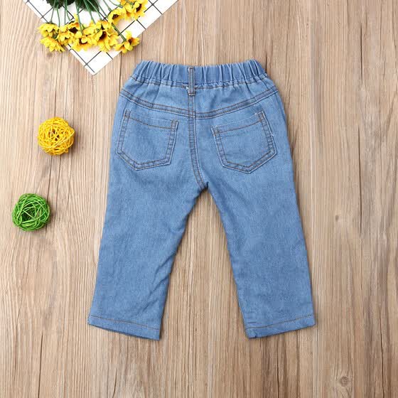 infant jeans with holes