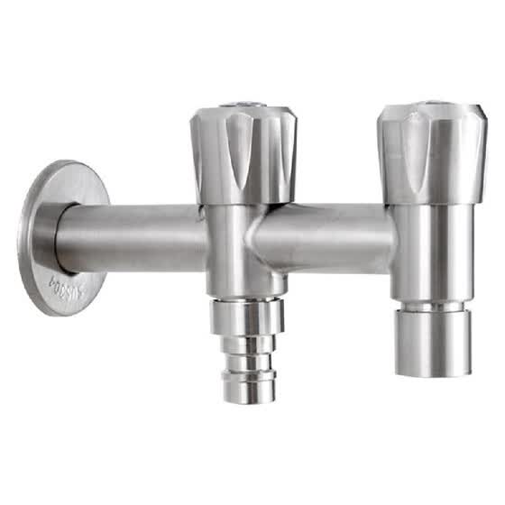 Shop Double Handle Sink Faucets Washing Machine Faucets Wall