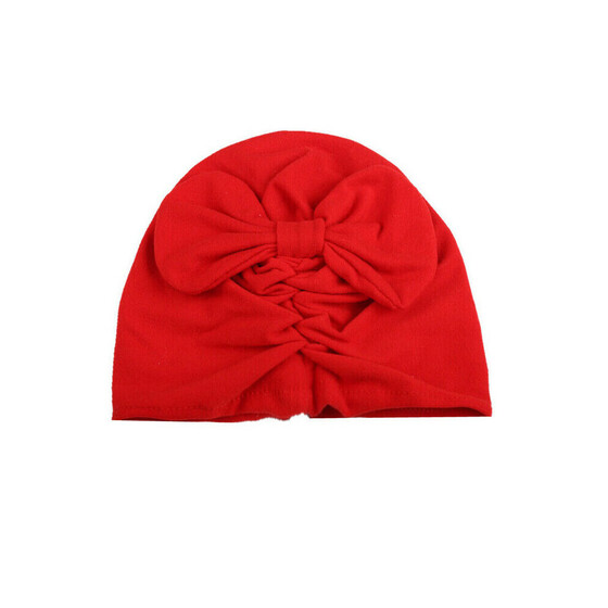 US Infant Baby Turban Toddler Kids Boy Girl Cotton Blends Hat Lovely Soft Hat