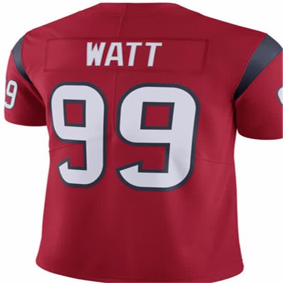 Shop Houston Texan 4 Deshaun Watson 99 J.J. Watt Jersey Mens 90 ...