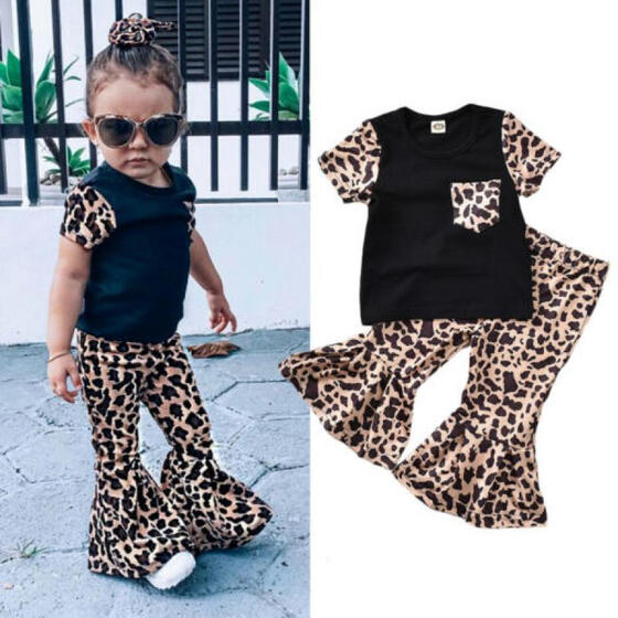 UK Unicorn Kids Baby Girl Outfit Clothes T-shirt Top Dress+Floral Pants Leggings
