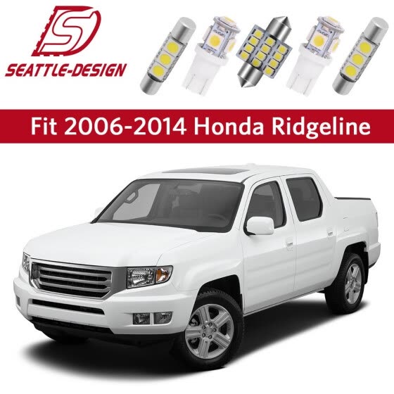 Shop For 2006 2014 Honda Ridgeline White Led Bulbs Interior