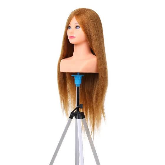 Shop 100 Human Hair Mannequin Head For Braiding Manikin Head For