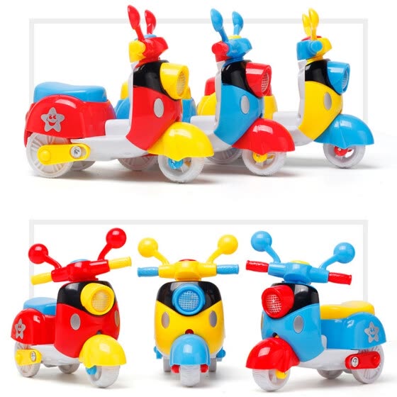 pull back motorcycle toy