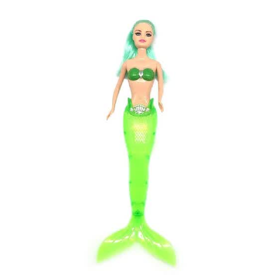 waterproof mermaid doll