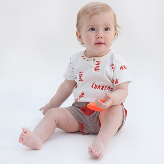 Toddler Newborn Baby Girls Boys Letter Print Romper Jumpsuit Outfits Clothes