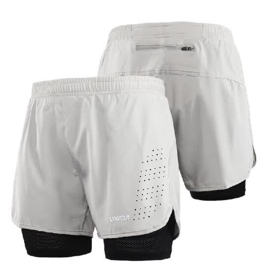 running shorts with cycling shorts