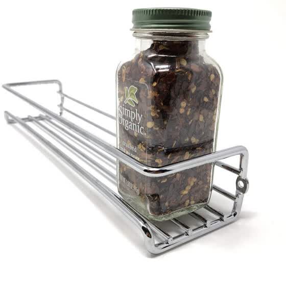 Shop 4 Pcs Free Punching Kitchen Spice Rack Organizer For Pantry Door Cabinet Door Seasoning Storage Shelf Household Storage Rack Online From Best On Jd Com Global Site Joybuy Com