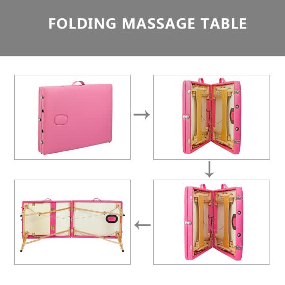 Shop Adjustable Spa Massage Table Foldable Beauty Salon Body