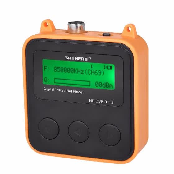 Shop Sathero Sh 110hd Terrestrial Signal Finder Meter Dvb T Dvb T2 Hd Digital Tv Signal Finder Receiver Lcd Dispaly Online From Best Home Appliances And Accessories On Jd Com Global Site Joybuy Com