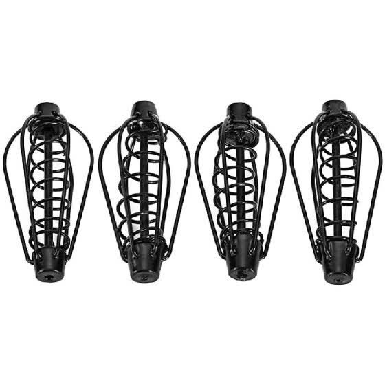 Shop Black Method Feeder Bait Spring Cage For Carp Fishing Rig