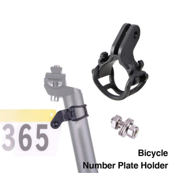 road bike number plate holder